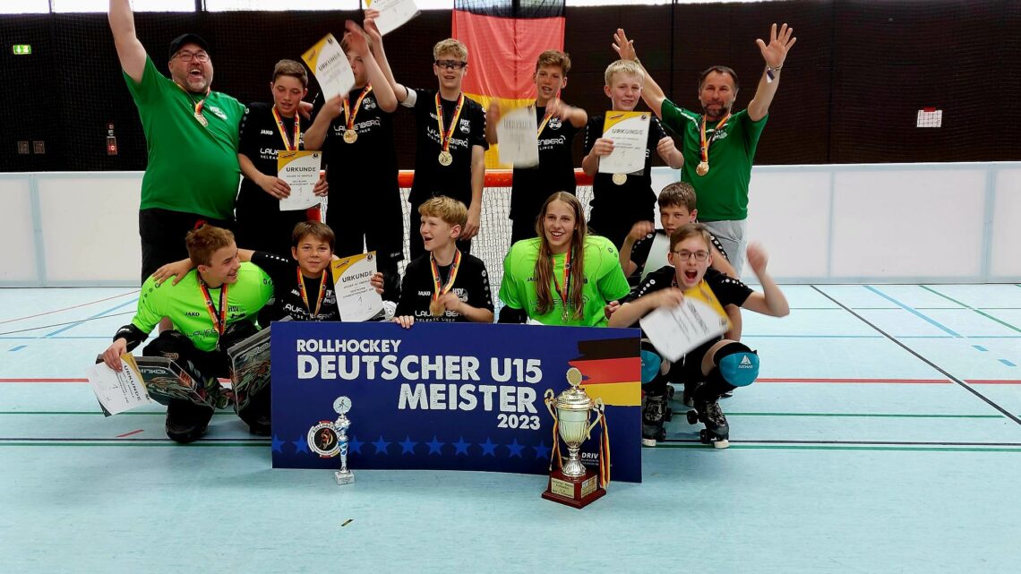 🟢⚪ Deutscher Meister im Rollhockey ist erneut der Hülser SV Krefeld 🟢⚪