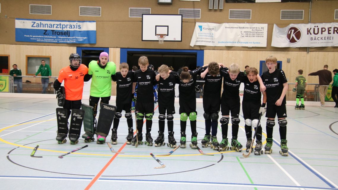 🟢⚪️Hülser SV Rollhockey B-Jugend kämpft, aber verliert zweimal🟢⚪️